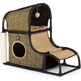 Prevue Pet Products Catville Loft - Leopard Print