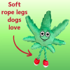 MJ the Weed Leaf 420 Dog Toy