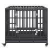 VEVOR 42 Inch Heavy Duty Dog Crate, Indestructible Dog Crate