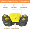 Dog Sprinkler Outdoor Canine Water Fountain Easy Paw Activated 2 Aqua Outlet Modes Hose Dispenser for Big and Small Dogs