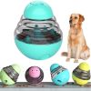 Dog Toys Food Ball Food Dispenser Training Balls Interactive Puppy Cat Slow Feed Pet Tumbler Toy Dogs Puzzle Toys Pet Supplies