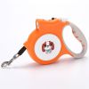 Retractable Dog Leash with Anti-Slip Handle for small medium dog; 16.4ft Dog Walking Leash for Small Medium Dogs up to 55lbs