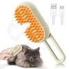 Steam Pet Brush 3-in-1 Massage Dog Steamy Brush Spray Beauty Tangled And Loose Hair Removal Cats Grooming Comb Dogs